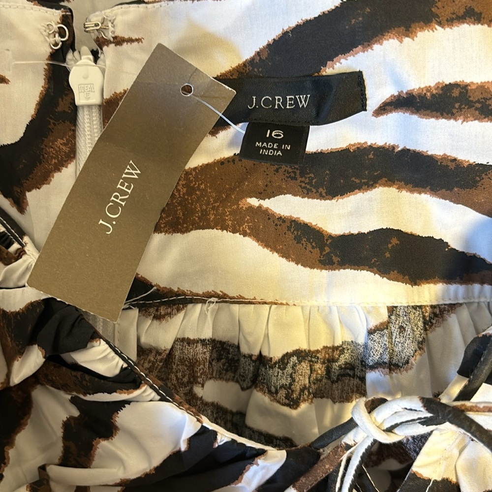 J. Crew keyhole mini dress. - Picture 8 of 9